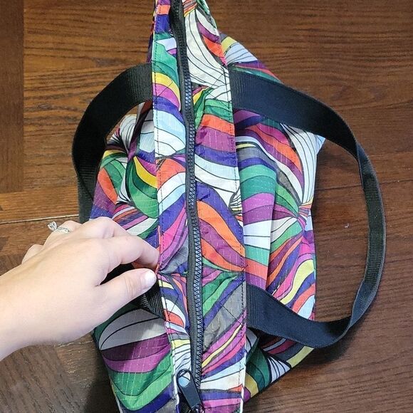 Paperchase multicolor print zippable tote - Picture 3 of 9